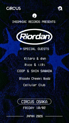 10/02(FRI) -Riordan-