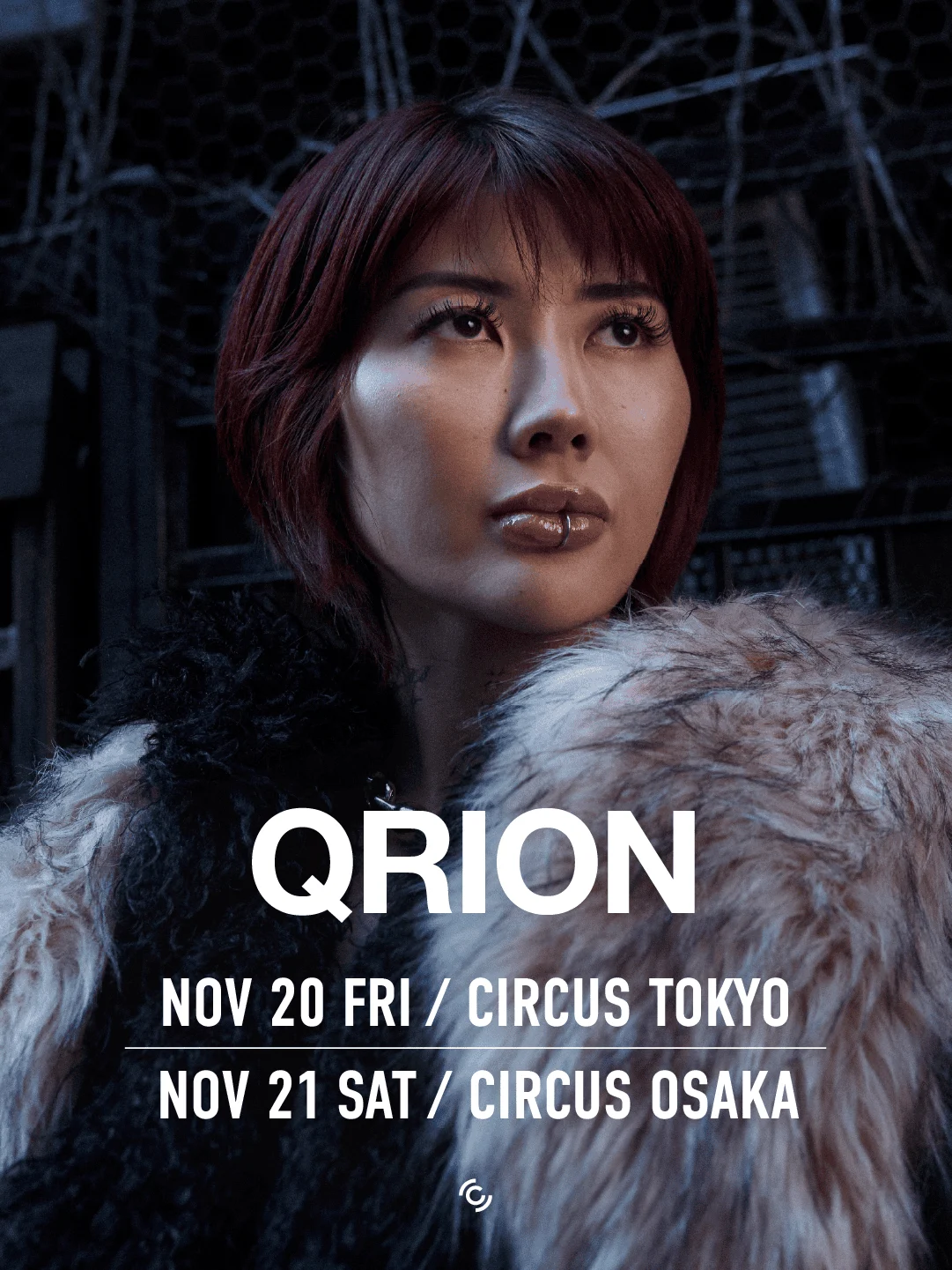 Qrion Japan tour 2027 のフライヤー