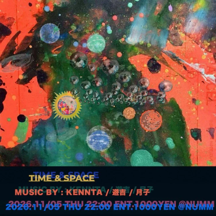 TIME & SPACE のフライヤー