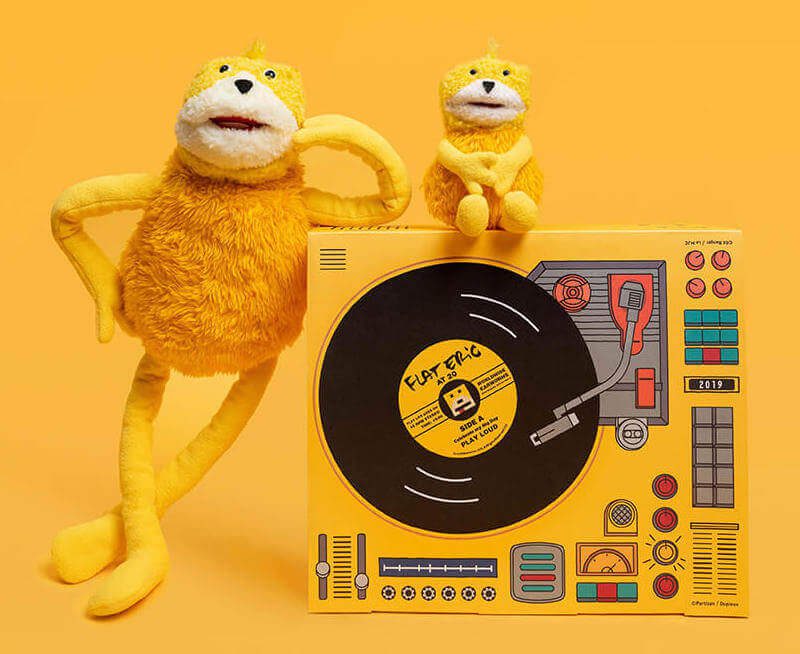 Flat Eric フラットエリック ぬいぐるみ