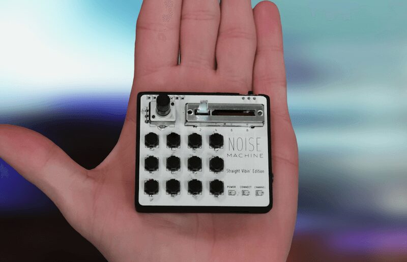 Noise Machine Straight Vibin Edition 本体 Noise Machine』手のひらサイズのワイヤレスMIDIコントローラー