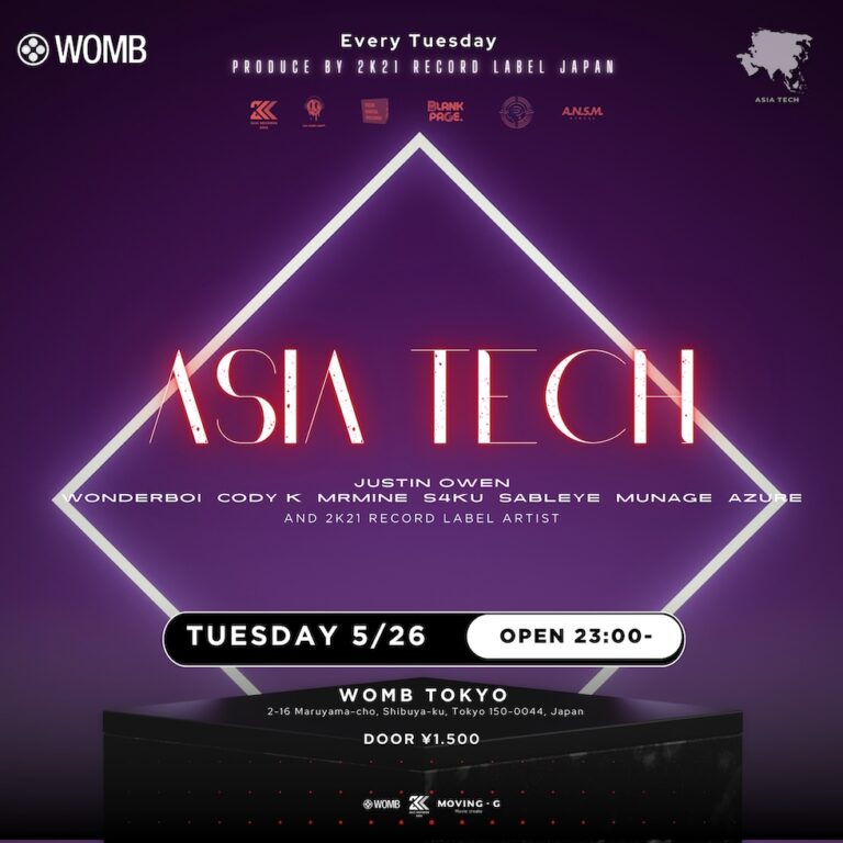 ASIA TECH PRODUCED BY 2K21 RECORDS JAPAN
