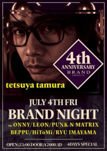 4th ANNIVERSARY BRAND SHIBUYA