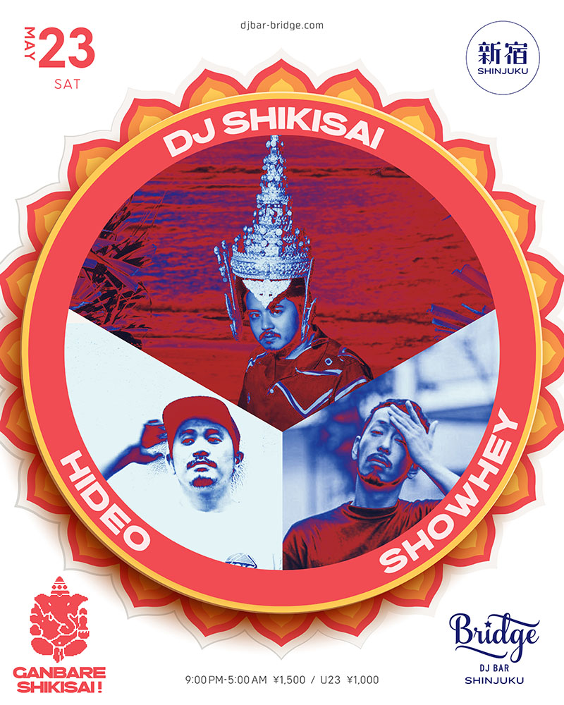 HIDEO / SHOWHEY / DJ SHIKISAI