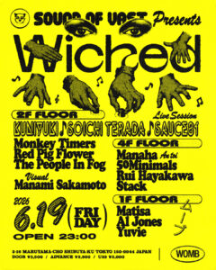 Wicked with Kuniyuki × Soichi Terada × Sauce81