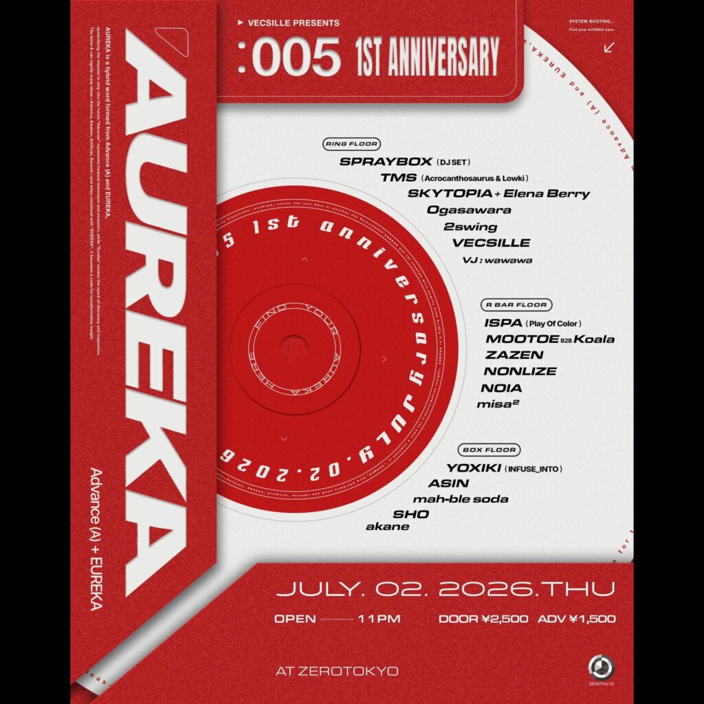 AUREKA:005 1st Anniversary