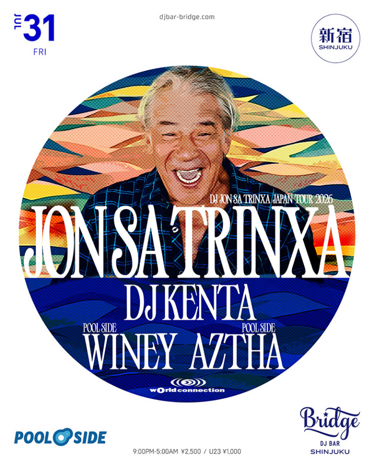 – DJ JON SA TRINXA Japan tour 2026 –