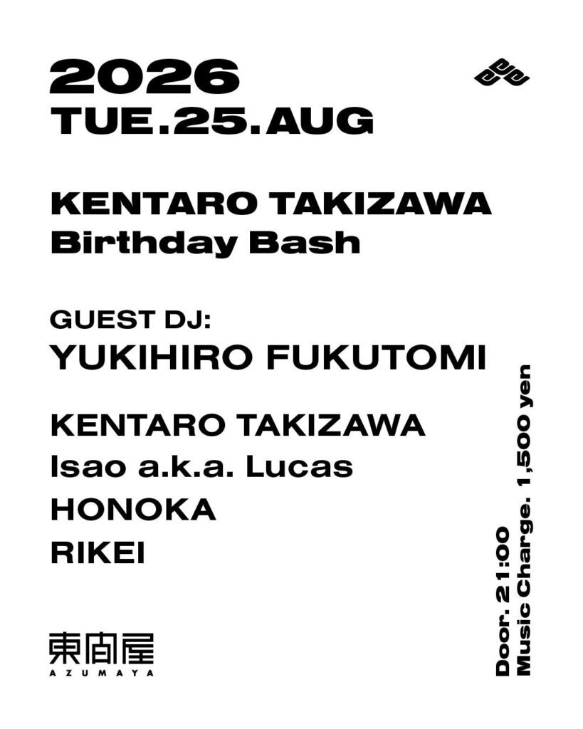 – KENTARO TAKIZAWA Birthday Bash –