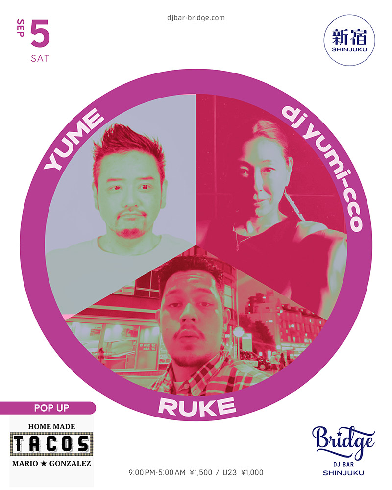 YUME / dj yumi-cco / RUKE