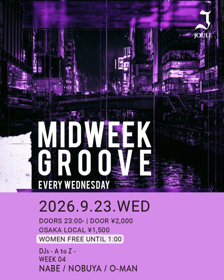 MIDWEEK GROOVE -TECHNO NIGHT EVERY WEDNESDAY-