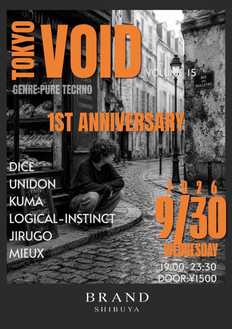 TOKYO VOID -1ST ANNIVERSARY-