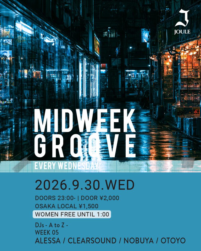 MIDWEEK GROOVE -TECHNO NIGHT EVERY WEDNESDAY-