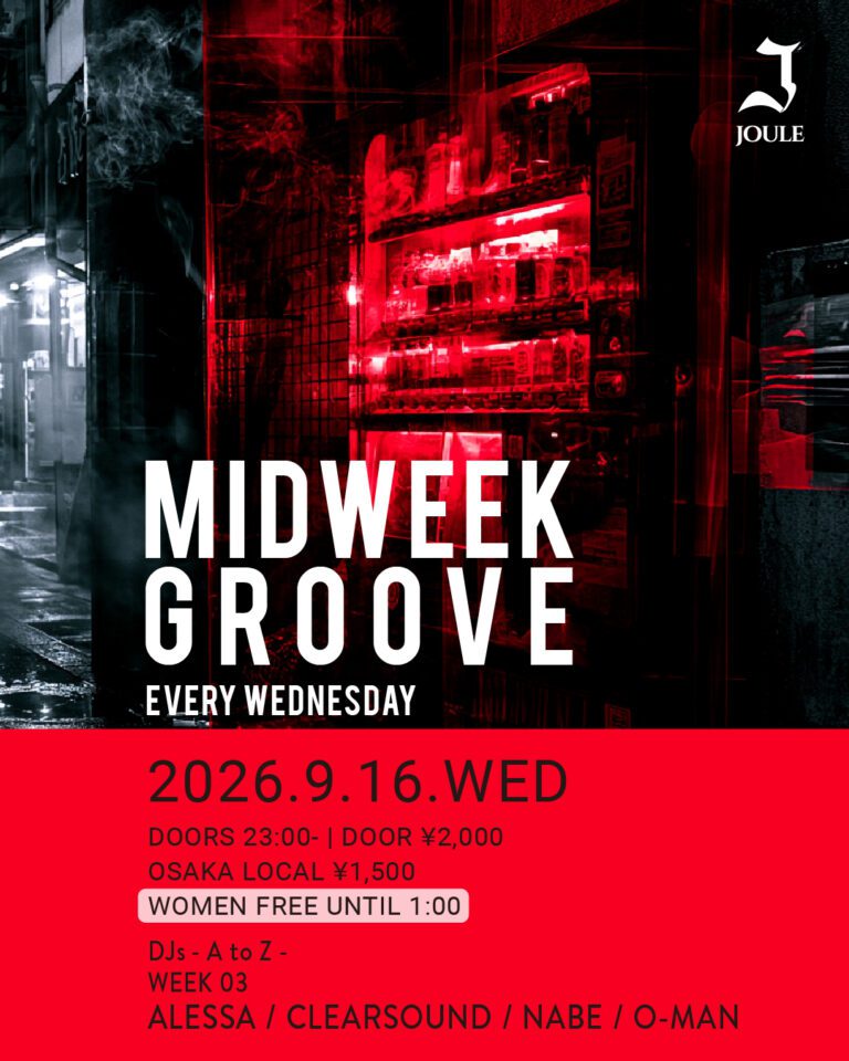 MIDWEEK GROOVE -TECHNO NIGHT EVERY WEDNESDAY-