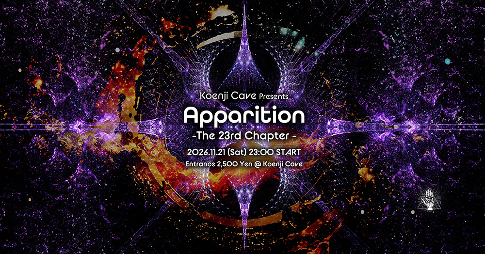 Koenji Cave presents – Apparition – The 23rd Chapter