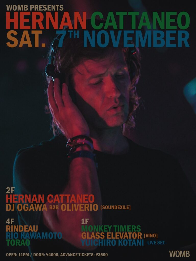 WOMB PRESENTS HERNAN CATTANEO