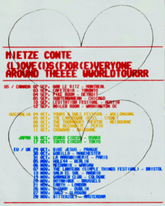 10.17(SAT)-synts presents: Mietze Conte-